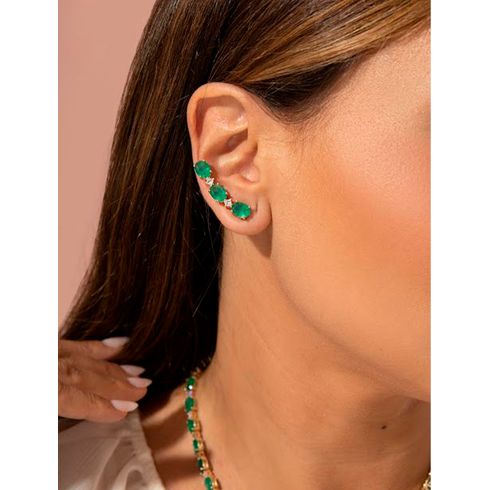 35654-brinco-earcuff-3-ovais-facetada-banho-ouro-18k-verde-escuro-cristal-atelie-rosa-valverde-semijoias -2-